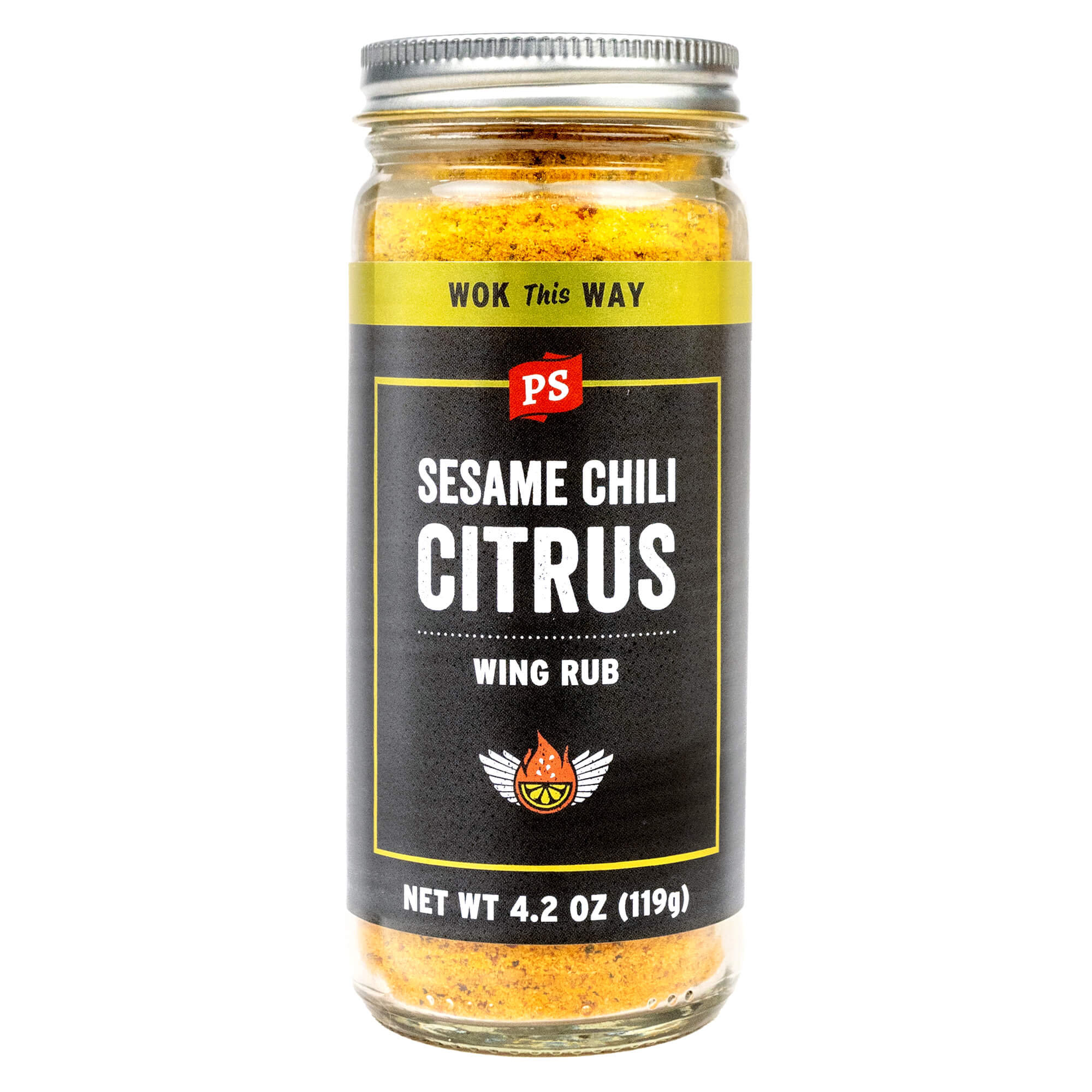 Sesame Chili Citrus Wing Rub