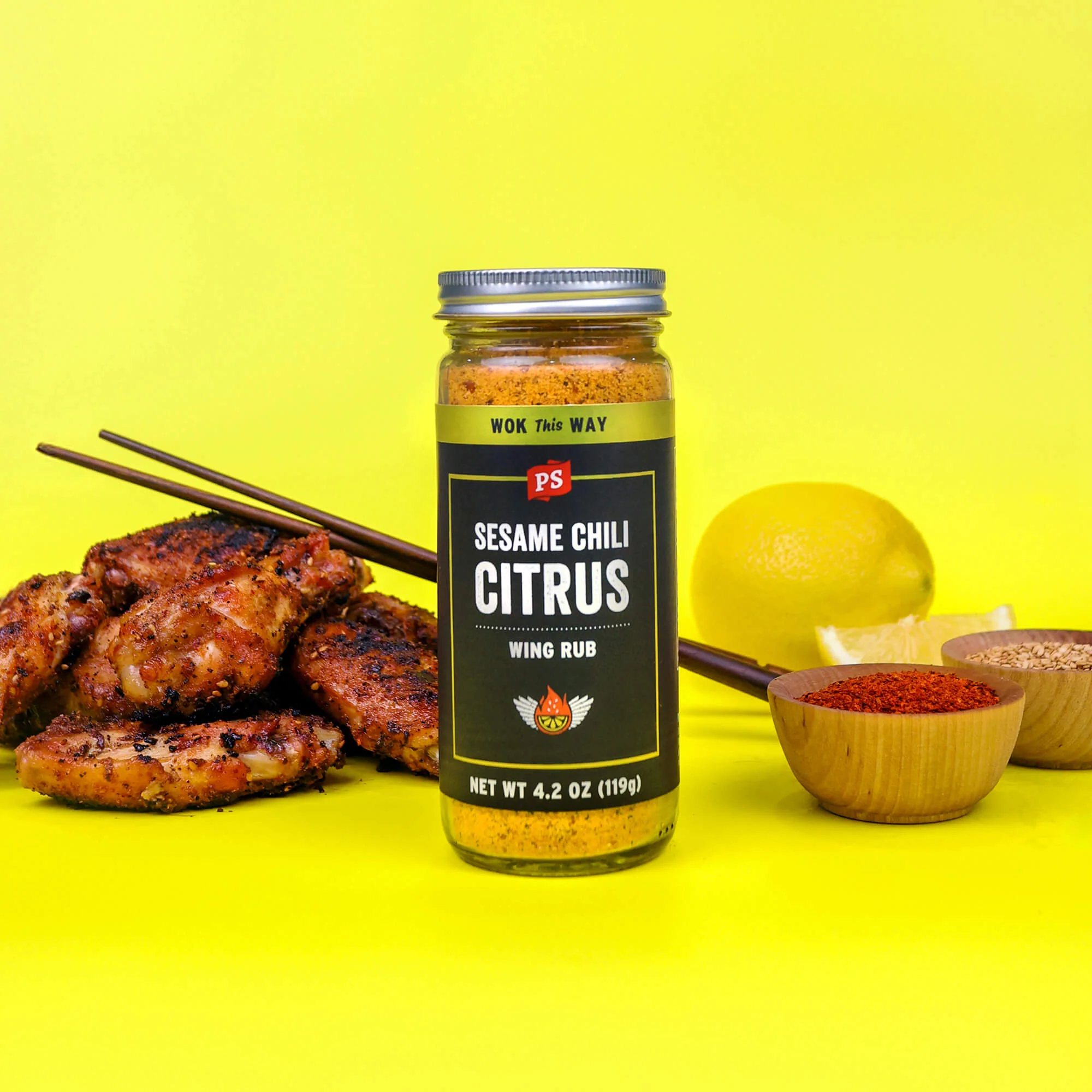 Sesame Chili Citrus Wing Rub - Image 2